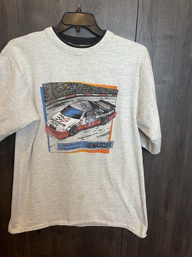 Vintage 1992 Darrell Waltrip #17 Western Auto NASCAR Racing T-Shirt Erwachsene XL - Bild 3 von 7