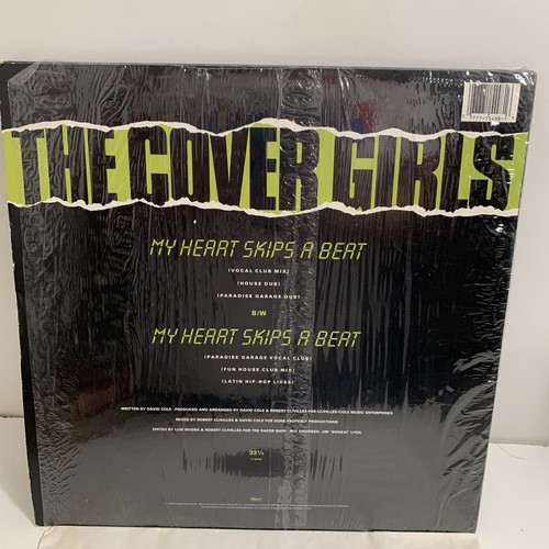 Preowned OOP The Cover Girls My Heart Skips a Beat 12" LP Vinyl Record Album - Picture 7 of 7