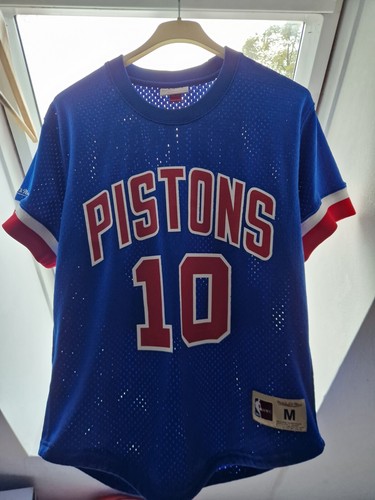 NBA Dennis Rodman Shirt Jersey M Detroit Pistons Bad Boys Mitchell & Ness Basket - Bild 21 von 22