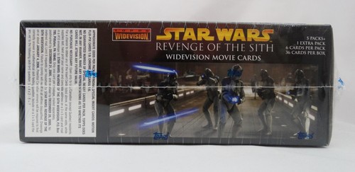 STAR WARS RACHE DER SITH WIDEVISION FILMKARTEN BONUSBOX - 6 PACKUNGEN VERSIEGELT - Bild 2 von 3