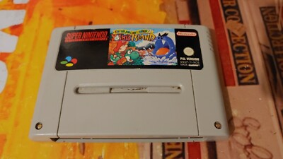 Super Mario World 2 Yoshi´s Island SNES Super Nintendo (Modul) working 16-bit