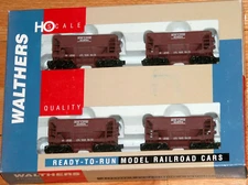 HO WALTHERS 932-4407 ORE CARS 4 PACK SOO LINE