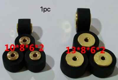 #ad copper core pressure pinch roller tape audio recorder cassette deck Belt Pulley $10.44