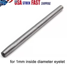 1mm Flanging Punch Tool Rod Eyelets Grommet Ring Air Hole Semi Hollow Rivet USA