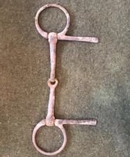 Antique Iron swivel Primitive plant hanging repurpose Farmhouse Blacksmith