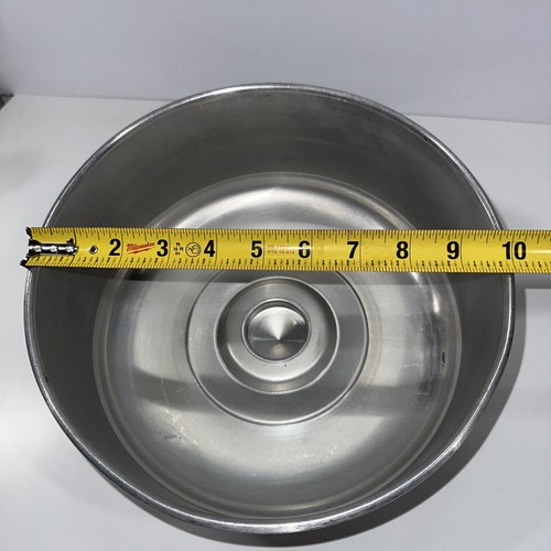 Vintage Kromex Brushed Aluminum Metal Cake Cover Only Mid Century Modern - Picture 6 of 6