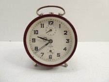 VINTAGE PETER GERMAN BEDSIDE ALARM CLOCK
