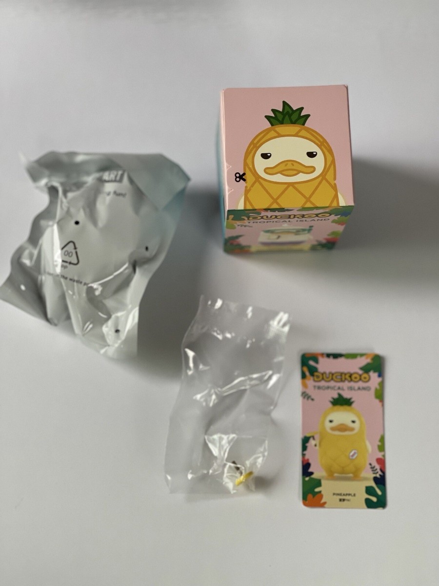POP MART x DUCKOO Tropical Island Mini Figure Pineapple Art