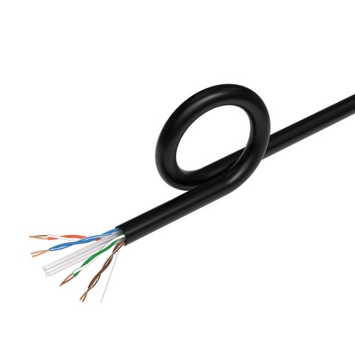 PLENUM 1000ft CAT5e CAT6 UTP CMP Bulk Ethernet Kabel Solid Network Wire LAN CAT5 - Bild 6 von 22