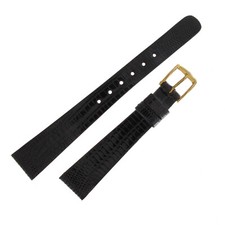 Hadley Roma LS837 14mm Brown Reg Genuine Teju Lizard Ladies Watch Band Vintage