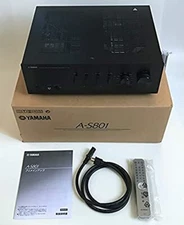 YAMAHA A-S801(B) Stereo Integrated Pre-main Amplifier USB-DAC Black USED DHL F/S