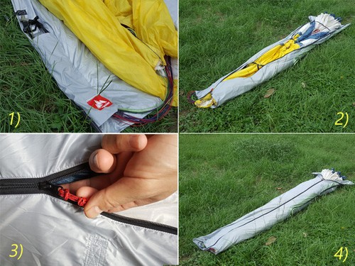 Para Supply Cocoon Z5R xlite Parapendio velocità aliante concertina borsa - Foto 15 di 17