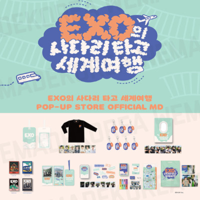 EXO Travel The World On A Ladder Official MD Behind Package / Long