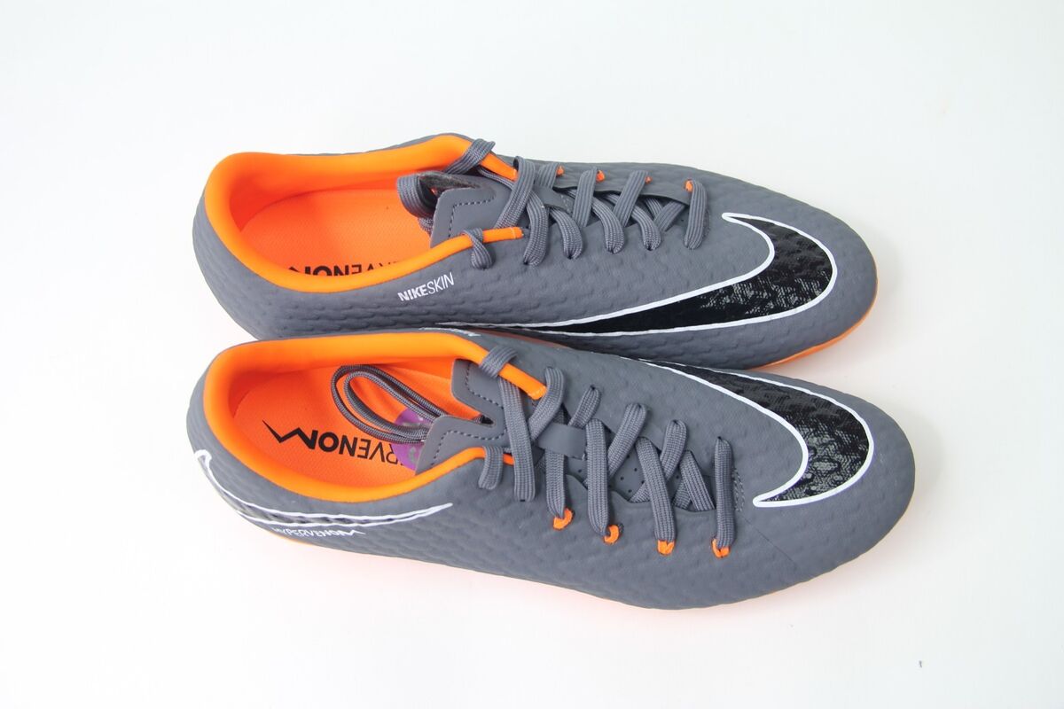 Nike Hypervenom Phantom 3 Academy FG Soccer Cleats Grey Nike Hypervenom Phantom 3 Academy FG Soccer Cleats Grey