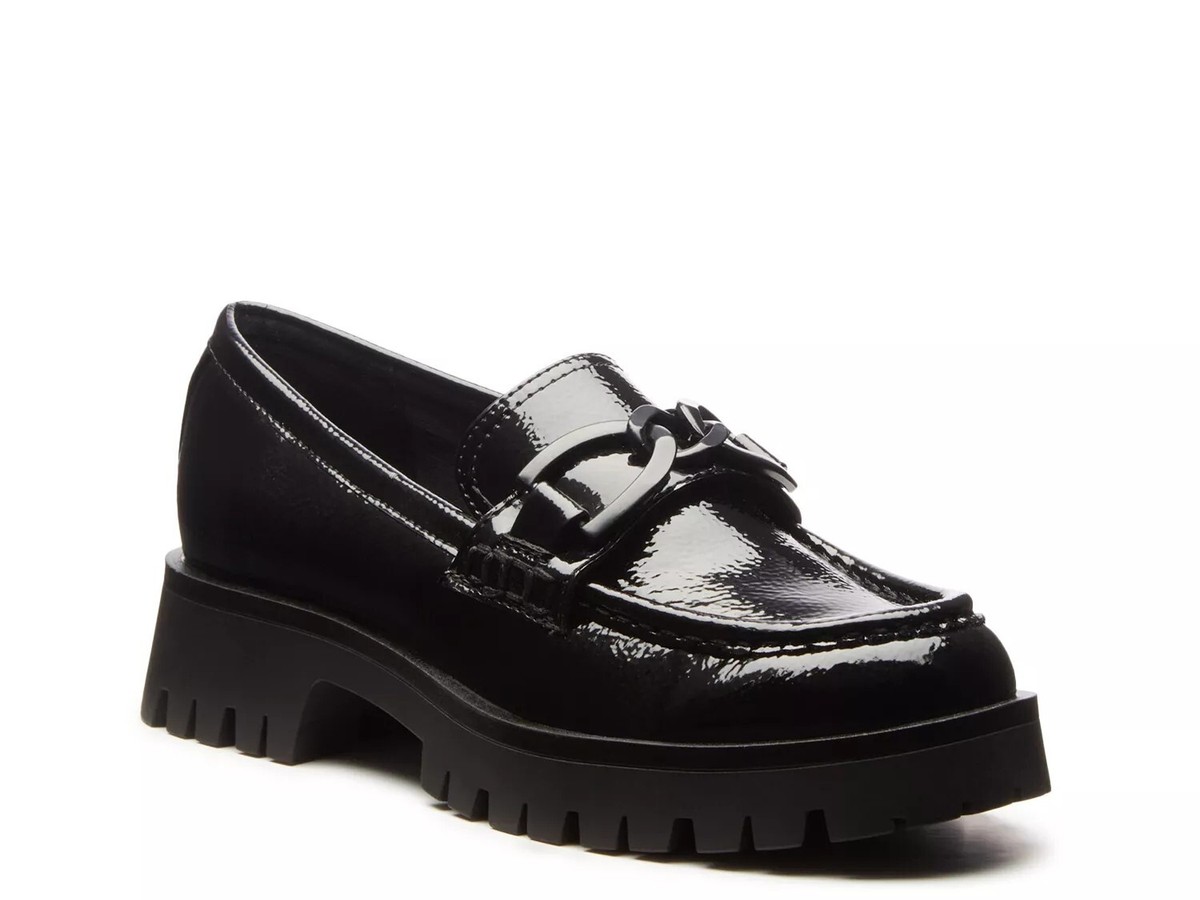 Nine West Black Patent Leather Loafers gables lug (size 8) 71VSnwMI9ML._AC_UY900_.jpg main image 4