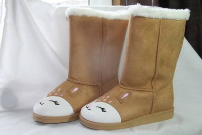 kids fuzzy boots