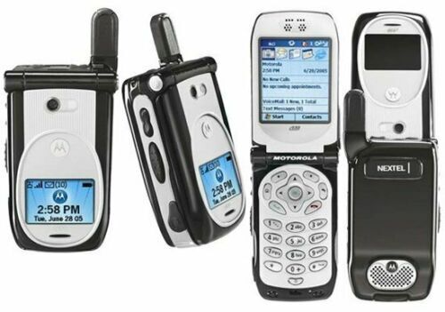 Teléfono celular abatible Motorola Nextel iseries i930 - walkie talkie - Imagen 1 de 8