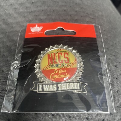 2014 St. Louis Cardinals NLCS Postseason I Was There lapel pin NL MLB