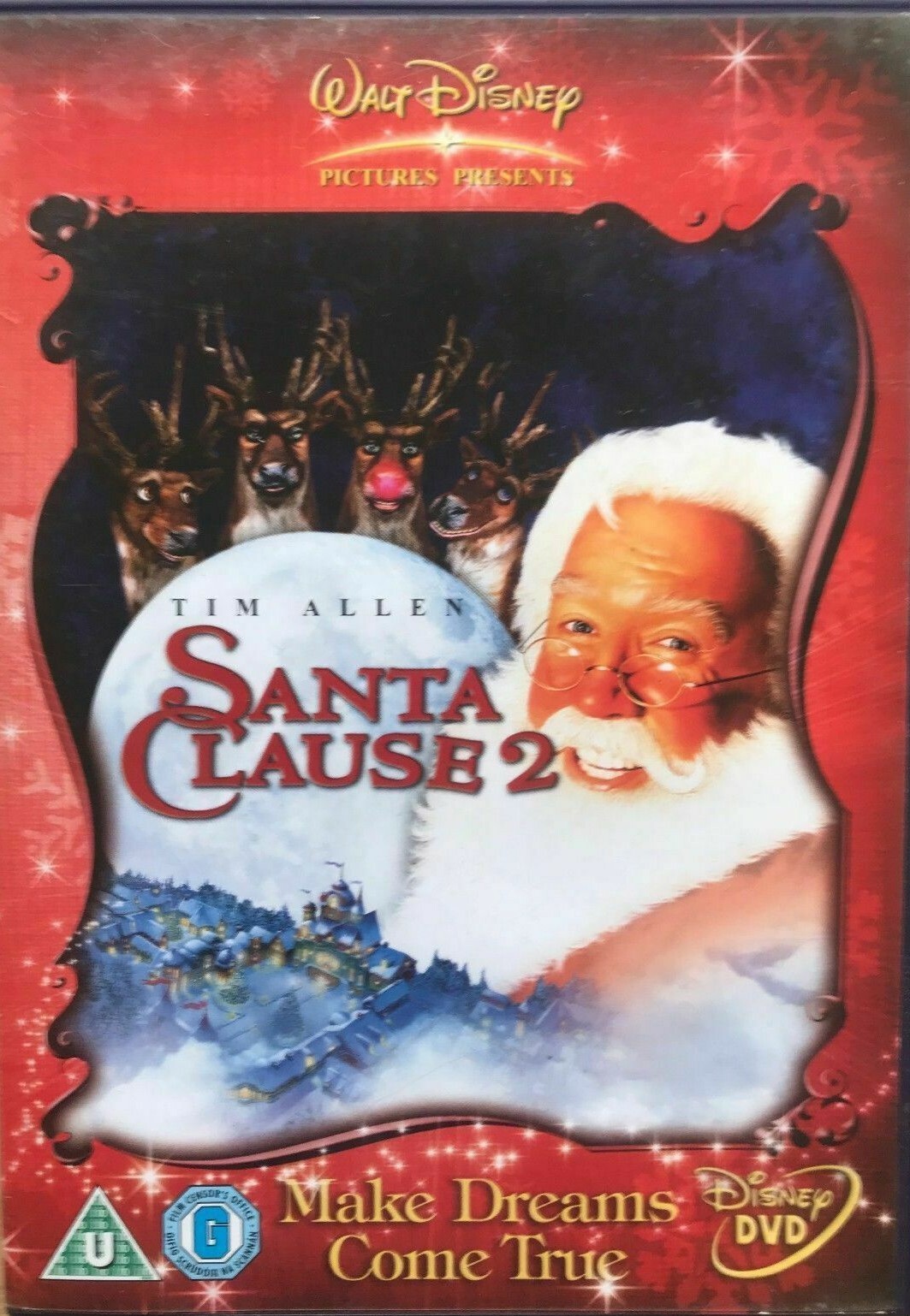 SANTA CLAUSE 2 TIM ALLEN JUDGE REINHOLD WALT DISNEY UK DVD NEW AND SEALED
