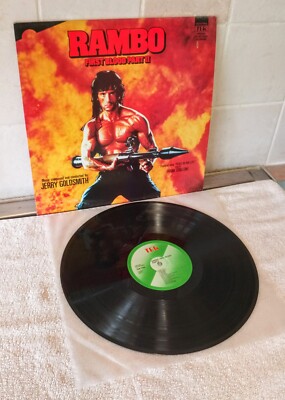 Rambo: First Blood Part 2. Motion Picture Soundtrack. Vinyl LP. 1985.