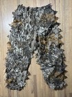RealTree Men’s Camo Leafy Pants SZ M 3D Hunting Camouflage Ghilli Carter Canvas