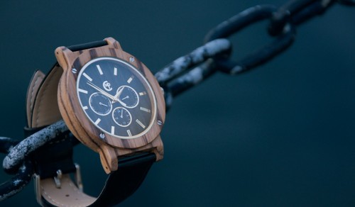 BAMBOO Orologio fatto a mano per gli uomini/Multi-funzione di  movimento/regalo per lui | eBay