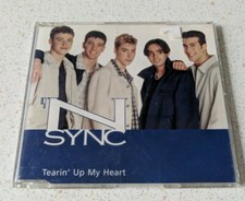 N SYNC Tearin Up My Heart Maxi CD 1997 Boyban...