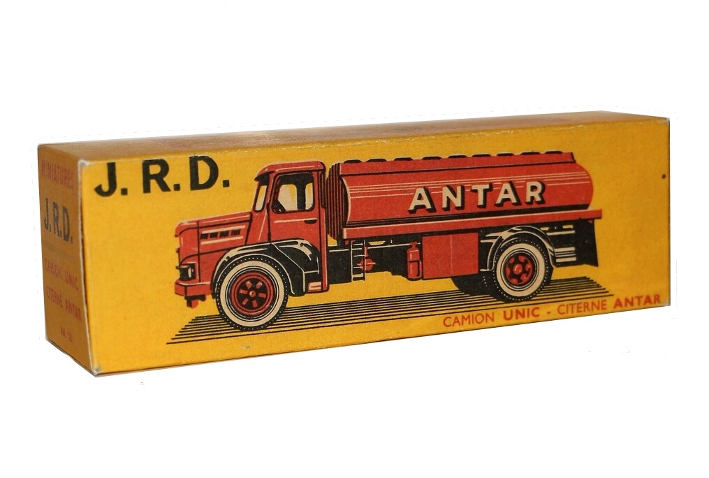Camion Citerne JRD UNIC ANTAR - Modèle Réduit Collection - Occasion