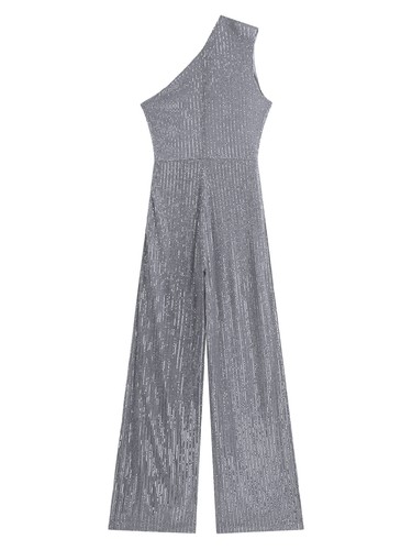 Women Bodysuit Unique Jumpsuit Fashion Show Straight Leg Pants Street Wear Bar - Picture 18 of 147