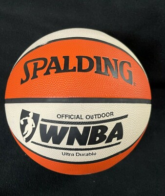 Deanna Nolan Signed Detroit Shock Official WNBA Outdoor Basketball