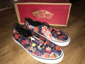 galaxy floral vans