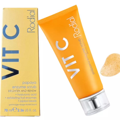 RODIAL VIT C PAPAYA Enzyme Scrub Brighten & Renew 2.36 oz NIB