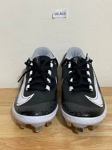 Botines de béisbol Nike Alpha Huarache Elite 4 negros/blancos talla para hombre 11 DJ6521-011 - Imagen 4 de 8