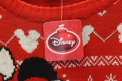 Disney Mickey Mouse Christmas Sweater Adult XL Men NEW With Tags Xmas - Picture 2 of 8