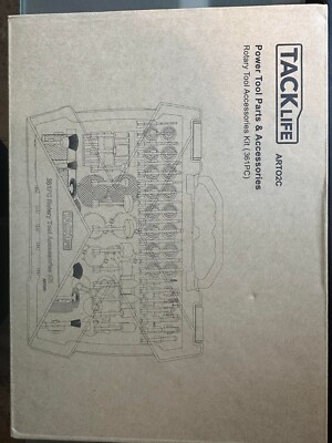 TACKLIFE - Rotary Tool Accessories Kit 361 Pieces Universal Fitment - ART02C