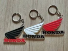 Set 3 HONDA Wing Keychain Keyring Rubber multicolor Car Motorcycle Bike Gift New
