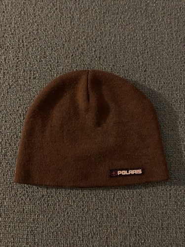 Polaris Logo Knit Beanie Winter Hat Cap 