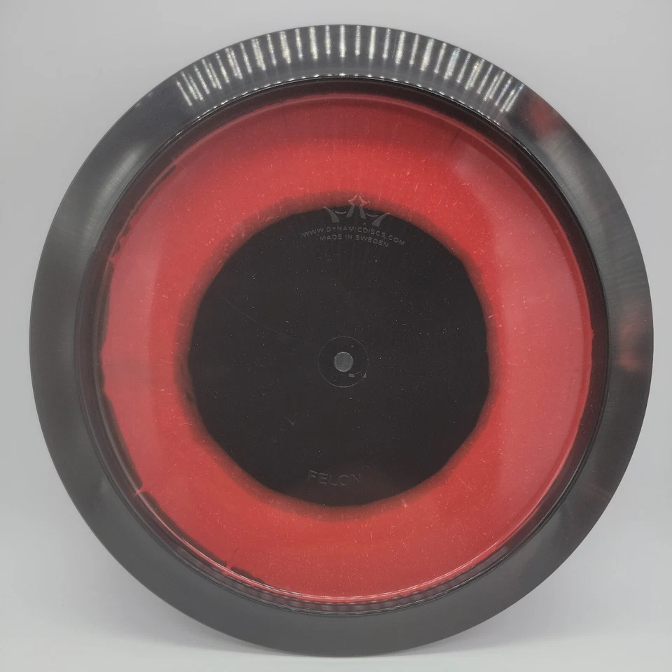 Dynamic Discs Fuzion Raptor Eye Felon Sockibomb Red 173g  - Image 3 of 3