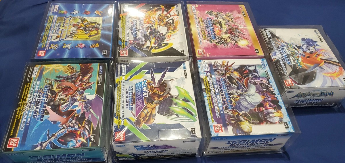 x1) Digimon TCG BT-17 Secret Crisis Booster Box PVC Protector case | eBay x1) Digimon TCG BT-17 Secret Crisis Booster Box PVC Protector case | eBay