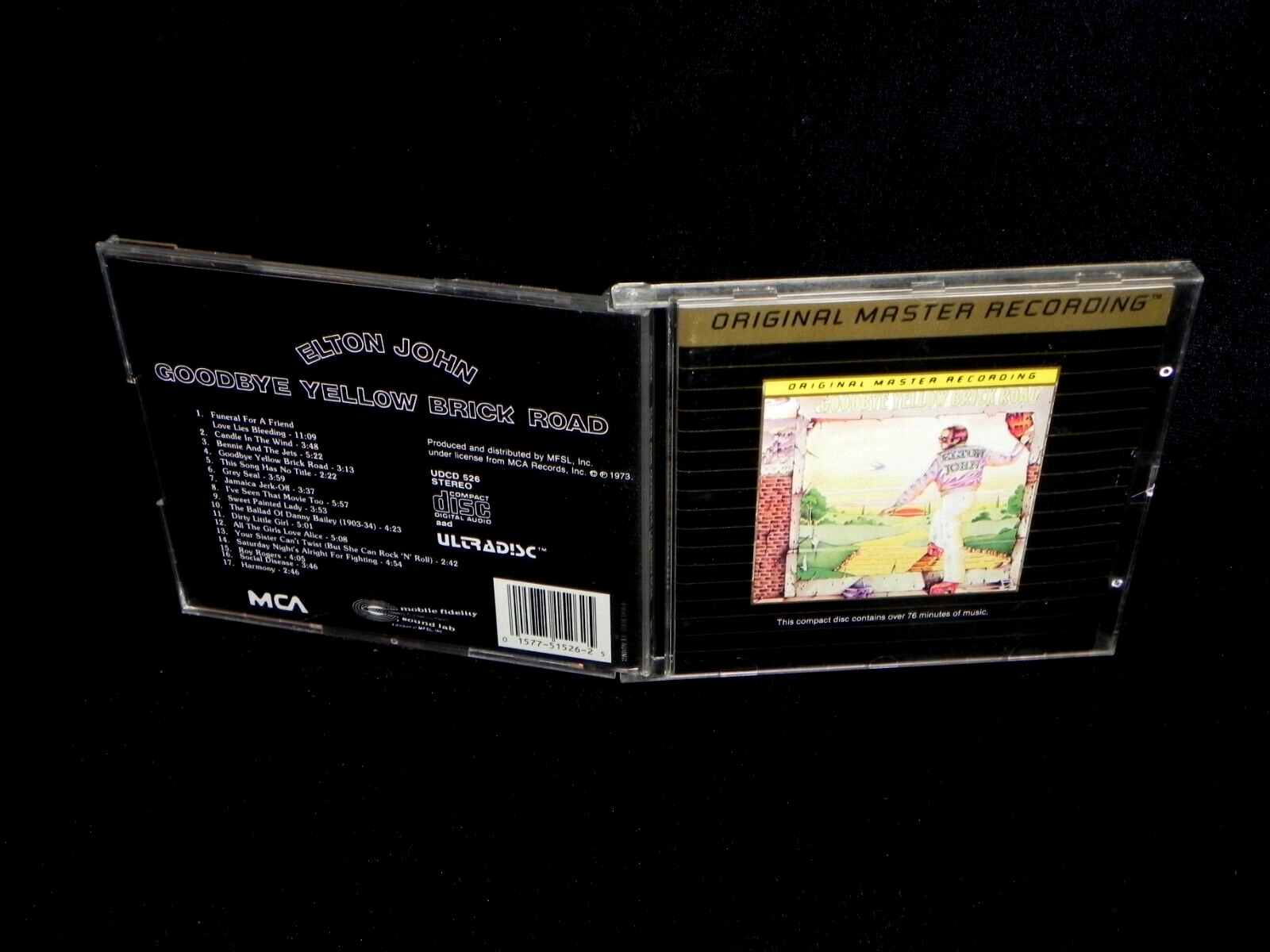ELTON JOHN GOODBYE YELLOW BRICK ROAD ORIGINAL MASTER RECORDING CD NEAR MINT