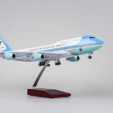 1/150 Scale US Air Force One Boeing 747 Aircraft Airplane Model Airliner Toy Hot
