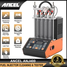 ANCEL ANJ400 GDI TSI Fuel Injector Cleaner Tester Ultrasonic Cleaning Machine