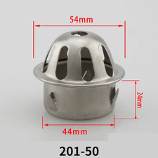 Stainless Steel Balcony Roof round Large Displacement Anti-Blocking Floor Drain