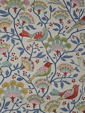 Tilda Jubilee Bird Tree Creme By the yard X 43 Inches Cotton print