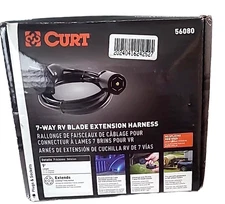 CURT 7-WAY RV BLADE  EXTENSION HARNESS 56080