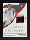 2023-24 Panini Immaculate Collection Victor Wembanyama #145 Red RC Patch /49