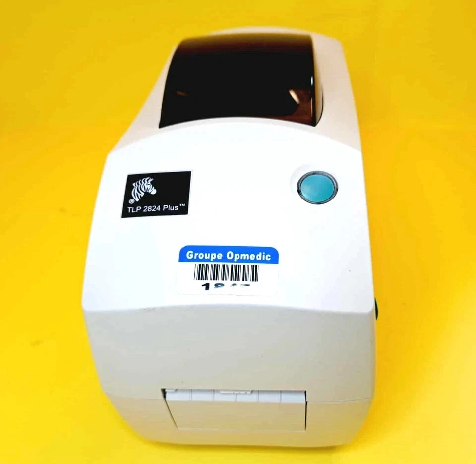 🔥 ZEBRA TLP2824 PLUS ETHERNET USB DESKTOP LABEL PRINTER TRANSFER/DIRECT THERMAL - Image 3 of 4