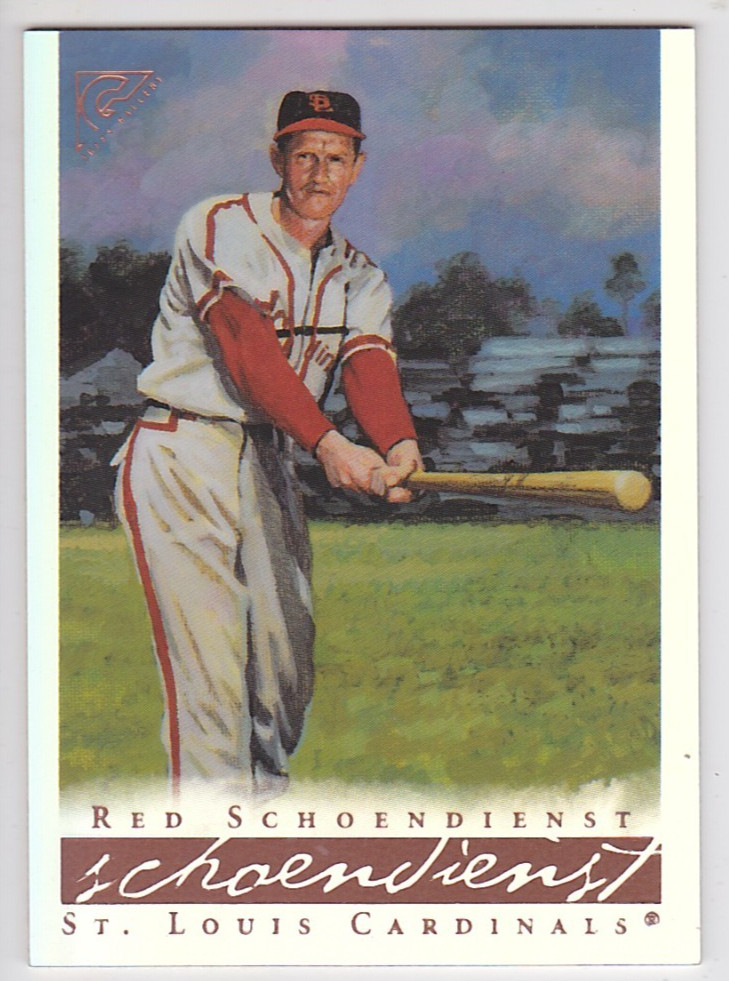 2003 Topps Gallery Hall of Fame Artist's Proof #47 Red Schoendienst Cardinals