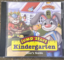 Jump Start Kindergarten Computer PC CD Rom Game