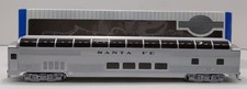 Bachmann 13002 HO Santa Fe 85' Budd Full Dome Passenger Car #507